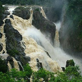 Фотография "Водопад Бэррон Австралия высота фото Ashlsimm "