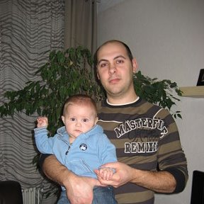 Фотография "январь 2008, я с сыном."