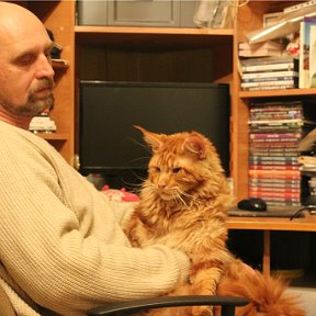 Фотография "Я с котом Адидасом"