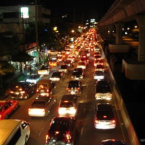 Фотография "Ночной Бангкок"