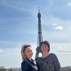 Фотография "С дочей в Париже 2024"