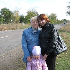 Фотография "Я с доцей и внучкой!"