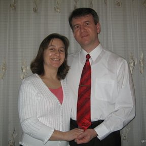 Фотография "My wife Galina and I, February 2008."