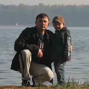 Фотография "Я с сыном в Сестрорецке"
