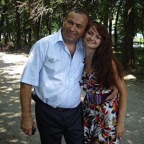 Фотография "Літо 2010 р. з донькою Олесею"