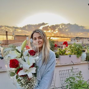 Фотография "Cel mai frumos rasarit de soare de ziua mea…Multumesc scumpul meu barbatel."