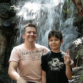Фотография "С моим сыном Владимиром. 2008 ЮАР Претория."