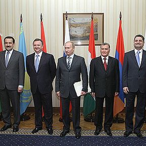 Фотография "Главы правительств стран ЕврАзЭС 2009 год"