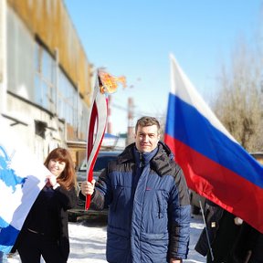 Фотография "Олимпийский огонь за сутки до прибытия в город!!"