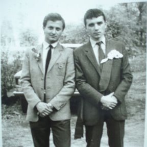 Фотография "Как молоды мы были...  Я с другом Славой."