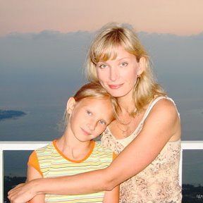 Фотография "лето 2007 я и моя дочурка"