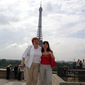 Фотография "Мы с дочкой в Париже"