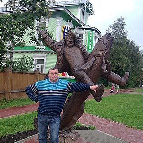 Фотография "Это наш Архангельский мужик (на рыбе), ну и все мы здесь такие!"