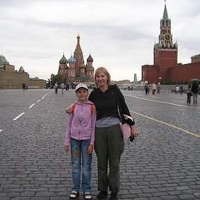 Фотография "Я с дочкой на Красной площади 05.07.09"