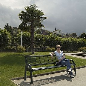 Фотография "На берегу Женевского озера"