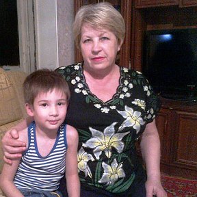 Фотография "Я и мой внук Тимур"