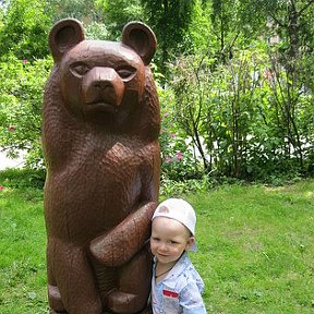 Фотография "Дмитрий Иванович с Мишуткой"