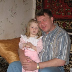 Фотография "Я с дочкой Машей. Уральск, май 2008"