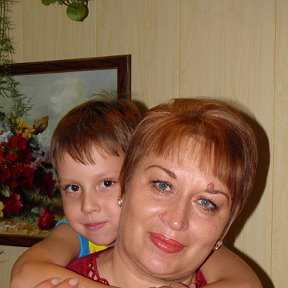 Фотография "Я с внуком Алешей.
октябрь 2012"