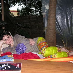 Фотография "Я в Ауровиле (Индия) январь 2008г."