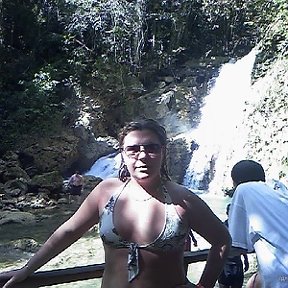 Фотография "я на YS falls  на Ямайке - покупалась - и фотографироваться!"