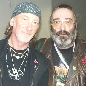Фотография "Рождер Гловер (Deep Purple)  и я 2004 год"