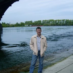 Фотография "Под мостом через Ангару"
