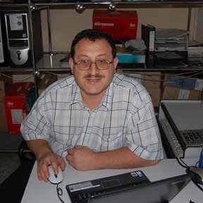 Фотография "на работе летом 2007"