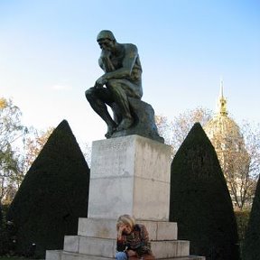 Фотография "11нояб 2007г. Париж. В саду музея Родена"