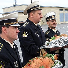 Фотография "Такая вот традиция до сих пор очень приветствуется на Северном флоте и является одной из самых распространенных."
