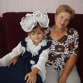 Фотография "Я с младшенькой внучкой."