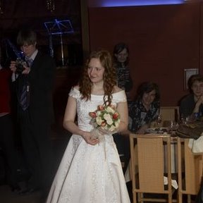 Фотография "а это я, в день своей свадьбы)"