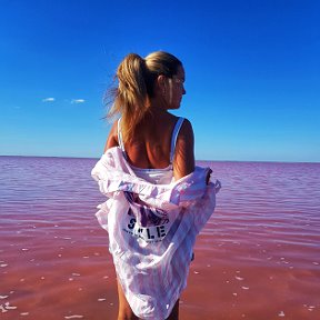 Фотография "Саки...розовое озеро "