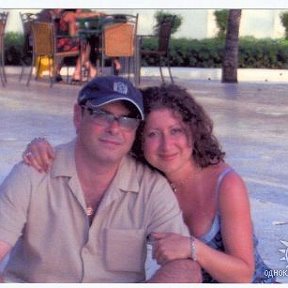 Фотография "Я с мужем. Доминиканская Республика. 2007 год."