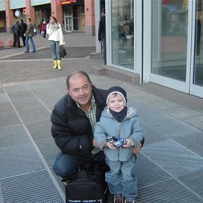 Фотография "V Moskve s vnukom"