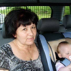Фотография " Я с внученькой. 2008"