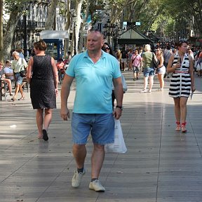 Фотография "Усталый путник 
в Барселоне."