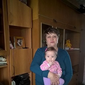 Фотография "С внучкой Виталиной"