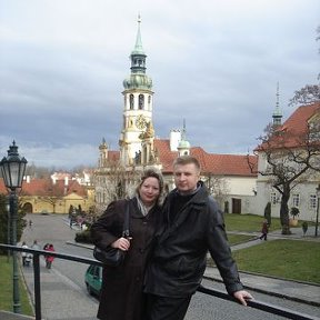 Фотография "Я с мужем Александром в Праге
2007 год"