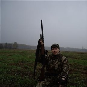 Фотография "На охоте ! Стреляли ворон, потому что утки все уже улетели :-))).  Ноябрь 2006 года."