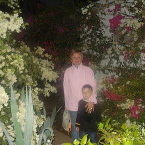 Фотография "С сыном в Египте, февраль 2008 год."