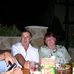 Фотография "2007 год Я с женой в Крыму"