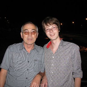 Фотография "Я и сын Данияр. август 2010г."