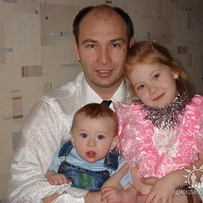 Фотография "Я и дети Настя и Егор"