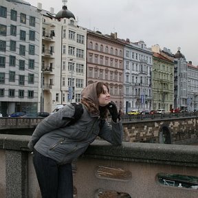 Фотография "В Праге все неторопливо, есть время подумать"