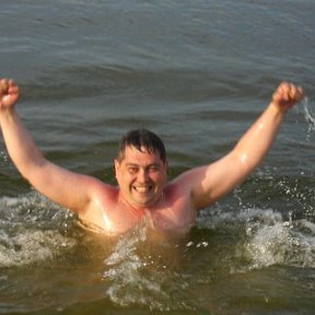 Фотография "15.06.08г. р. Мокша первый заплыв в сезоне."