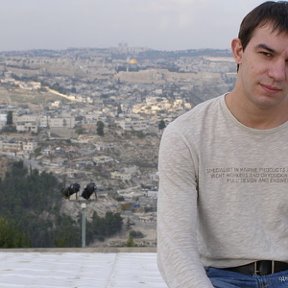 Фотография "Я в Иерусалиме декабрь 2007"