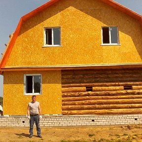 Фотография "посадил дерево, сын подростает,осталось достроить дом."