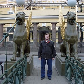 Фотография "Город на Неве, Банковский мост"