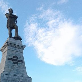 Фотография "Памятник Муравьеву-Амурскому в Хабаровске. "